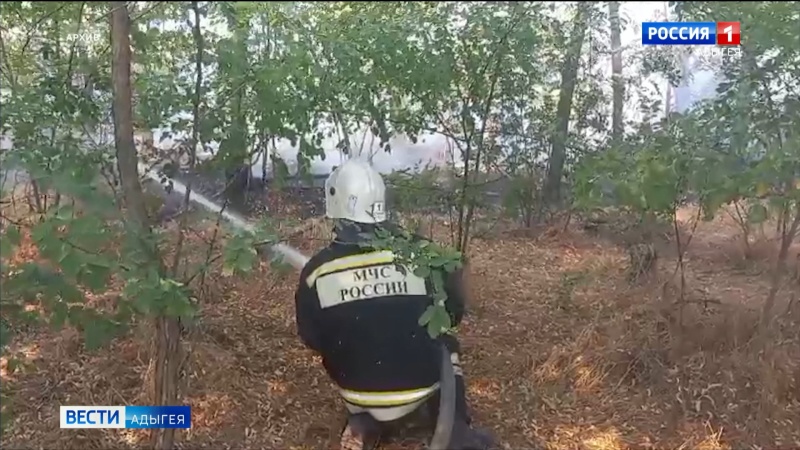 На полях Адыгеи усиливают меры противопожарной безопасности