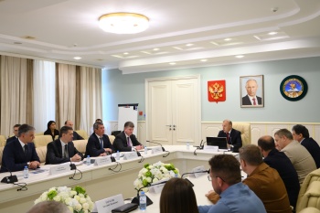 Глава Адыгеи встретился с потенциальными резидентами промышленного парка «Энем» Глава Адыгеи встретился с потенциальными резидентами промышленного парка «Энем»