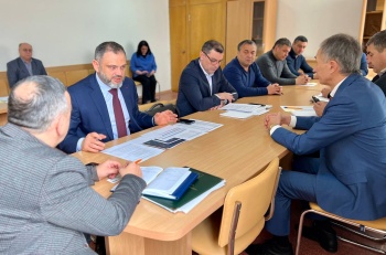 Газовики Адыгеи и руководство Шовгеновского района обсудили  обсудили вопросы газификации 