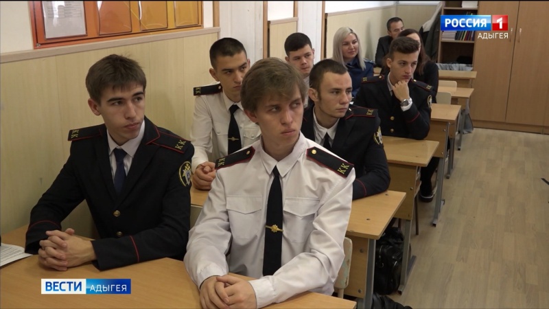 В Майкопском лицее № 8 имени Жени Попова  стартовал набор учащихся в профильный кадетский класс