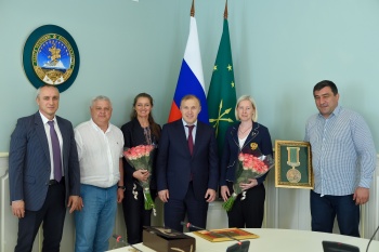 Адыгею посетила делегация Российского союза спортсменов