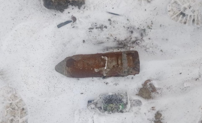 В ауле Новая Адыгея уничтожен артиллерийский снаряд времен Великой Отечественной войны